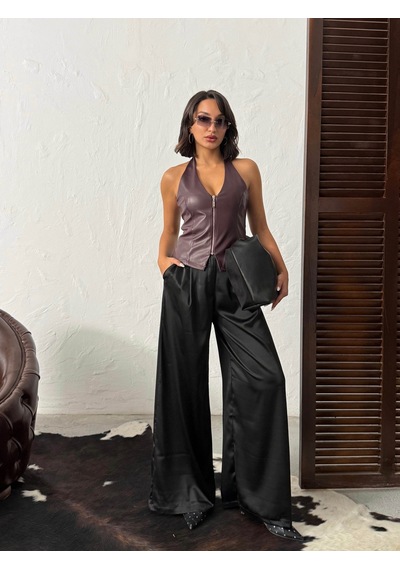 Verymoda Sunideri Fermuarlı Yelek Vmf2036 Bordo