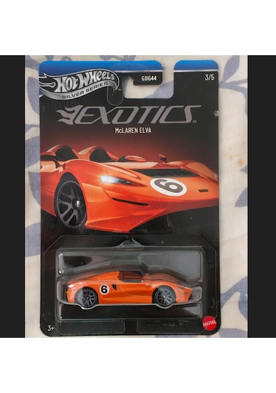 Hot Wheels Silver Series Exotics Mclaren Elva Turuncu