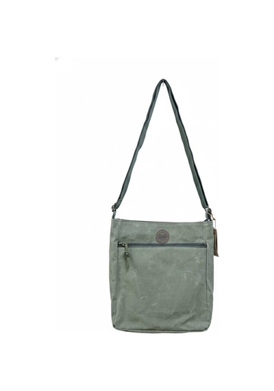 Old Cotton Cargo S Andy Bag Postacı Çantası Desenli Haki