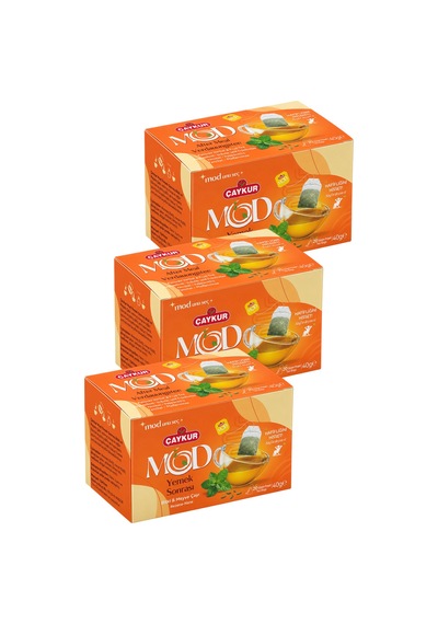 Mod Yemek Sonrası Bardak Poşet Çay 2x20 40gr. Üçlü Paket