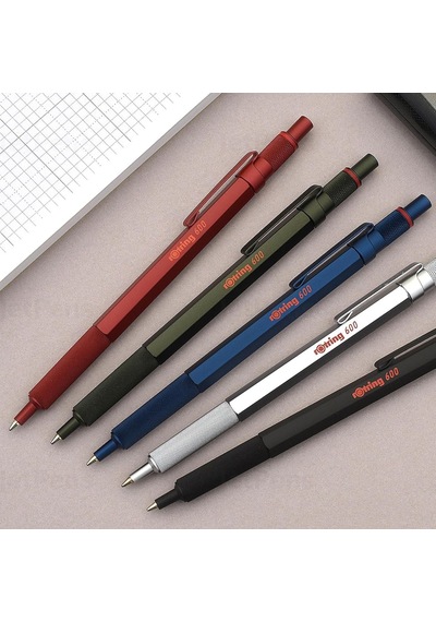 Rotring 600 Tükenmez Kalem, Mavi Genel