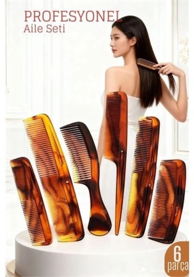6'lı Aile Paketi Tarak Seti Shumei Design 716894