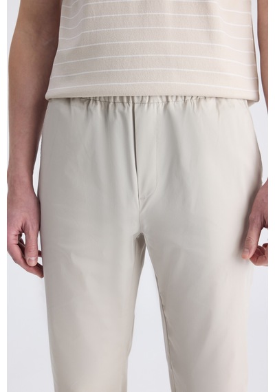 D's Damat Ds Damat Regular Fit Bej Armürlü Pamuklu Jogger Pantolon 4hc03s2133242 Bej