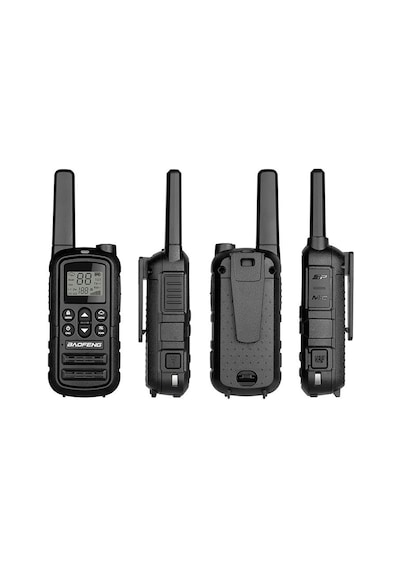 Valkyrie Pmr Baofeng 2 Li El Telsizi Seti Lisanssız Kullanım, 22 Kanal, Led Fenerli, Usb-c Şarj