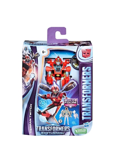 Transformers Earthspark Deluxe Figür Terran Twitch F6734 Hayvanlar
