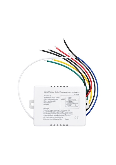 Weko Wk-28838 4 Kanallı Uzaktan Kumandalı Aydınlatma Kontrol Anahtarı Avize Modülü