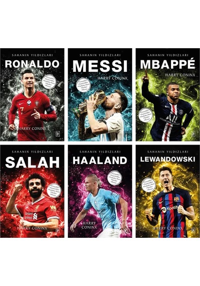 Sahanın Yıldızları Ronaldo Messi Mbappe Salah Haaland Lewandowski