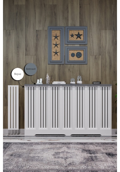Dekoratif Petek Kaplama Modern Kalorifer Peteği Gizleme Ünitesi 11 Desen 9 Renk İç Ölçü 136 Cm Dış Ölçü 140 Cm Petek 136 Beyaz Üstü Antrasit D2 Dekoratif Petek Kaplama Modern Kalorifer Peteği Gizleme Ünitesi 11 Desen 9 Renk İç Ölçü 136 Cm Dış Ölçü 140 Cm Petek 136 Beyaz Üstü Antrasit D2