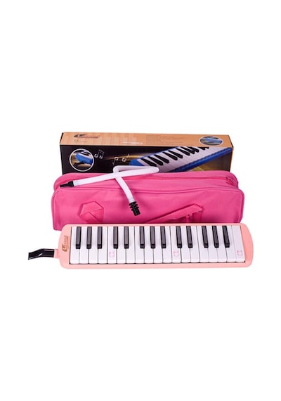Legend Me-32Pk Model 32 Tuş Çantalı Pembe Renk Melodika Seti