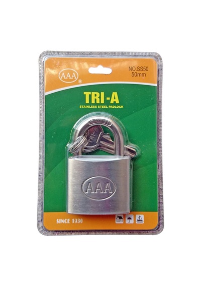 Tri A 50mm Paslanmaz Asma Kilit