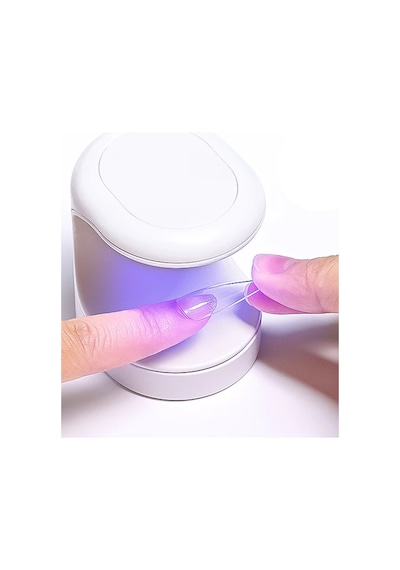 Thentech Tırnak Kurutucu Lamba Uv+led Jel Yapıştırma Şarjlı Taşınabilir Seyahat Tipi Protez Tırnak Kurutucu Diğer