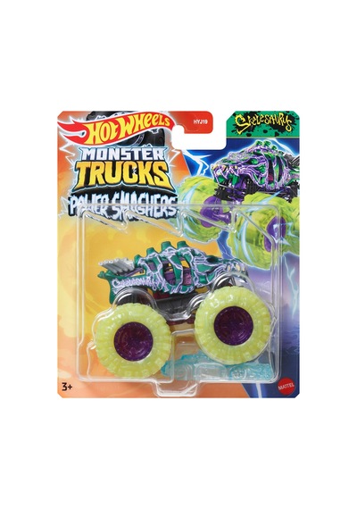 Hot Wheels Monster Trucks Power Smashers 1:64 Araba - 2 Adet Tarı Çok Renkli