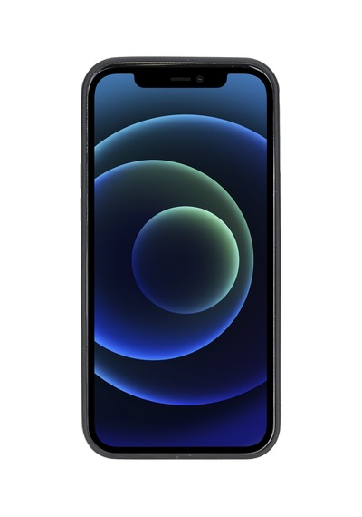 Apple İphone 12 Pro Max Uyumlu Deri Arka Kapak Rst1 Siyah Diğer