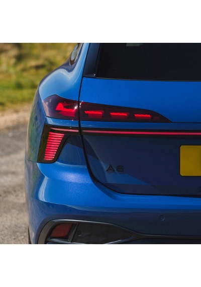 Audi Sport A6 Bagaj Amblemi - Siyah