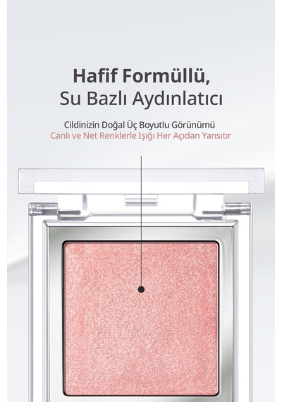 Clıo Glass & Highlighter 03 Peach Pearl
