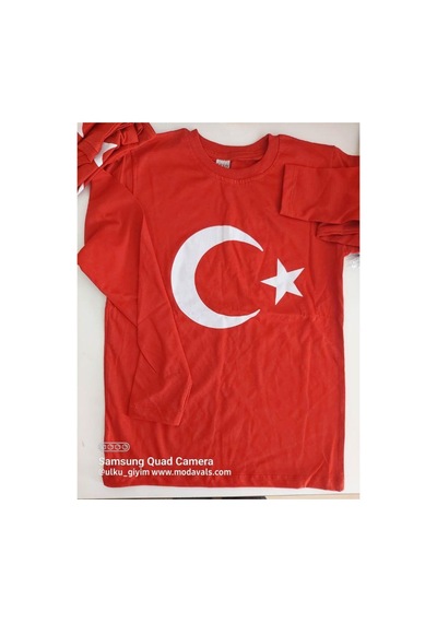 Modavals 23 Nisan 19 Mayıs 29 Ekim 10 Kasım Okul Gösteri Unısex Garson Boy Çocuk Ay Yıldız Baskılı Uzun Kol Badi - Kırmızı Çok Renkli Modavals 23 Nisan 19 Mayıs 29 Ekim 10 Kasım Okul Gösteri Unısex Garson Boy Çocuk Ay Yıldız Baskılı Uzun Kol Badi - Kırmızı Çok Renkli