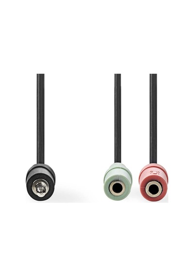 3.5 Mm Erkek - 2x 3.5 Mm Dişi Çevirici Kablo
