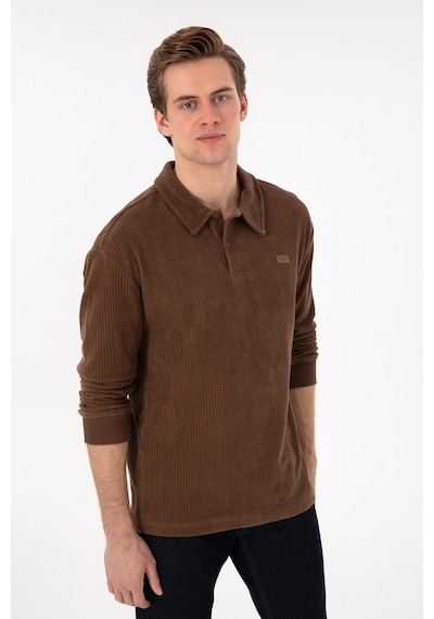 U.s. Polo Assn. Erkek Kahverengi Sweatshirt 50290583-vr029 Kahverengi
