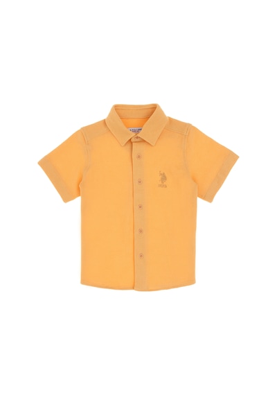U.s. Polo Assn. Erkek Çocuk Kavun Gömlek Örme 50300743-vr202 Kavun