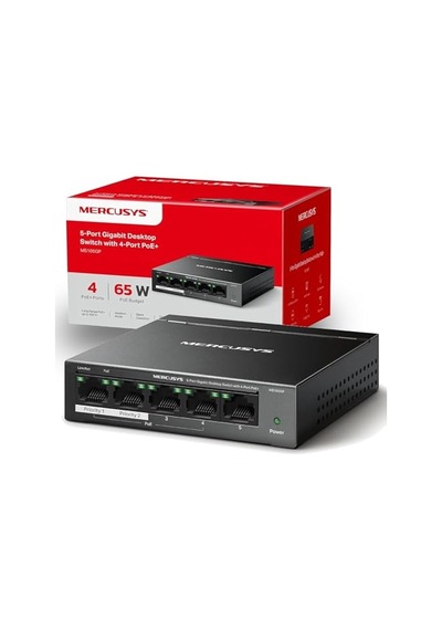 5-port Gigabit Desktop Switch With 4-port Poe