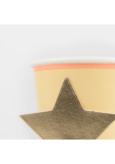 Meri Meri - Happy Icons Cups - Mutlu Yüzler Bardaklar X8