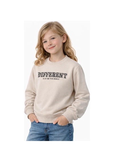Kız Çocuk Sweatshirt Bgl-st05271 Taş