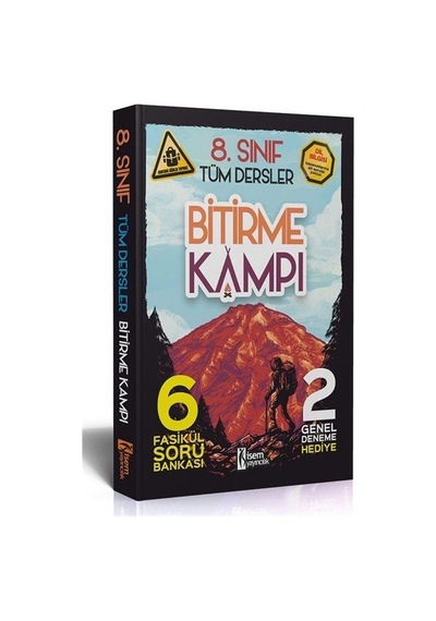 8. Sınıf Bitirme Kampı Tüm Dersler 6 Fasikül Soru Bankası 2 Ge...