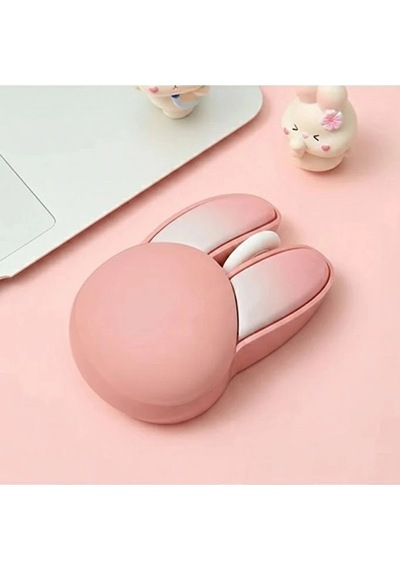 Tavşan Figürlü Kablosuz Mouse Pil Dahil Etiket li 001