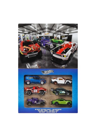 Jlb24 Eco Lounge Legends 6lı Araç Paketi 1:64