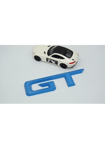 Dk Tuning Mustang Gt Bagaj Mavi Logo Arma Ford İle Uyumlu