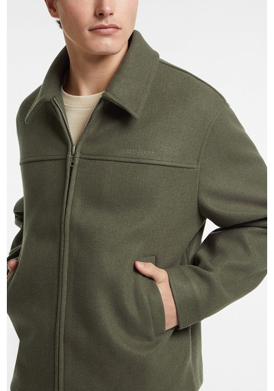 Erkek Yün Karışımlı Bomber Ceket M4bl27wgıx2 Haki