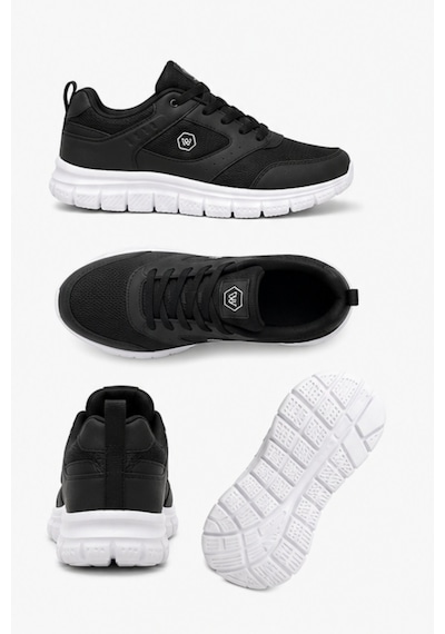 Purewalk Unisex Siyah Beyaz Kalıntabanlı Spor Ayakkabı - Hafif Esnek Günlük Yürüyüş Sneaker Raha... Siyah-Beyaz Purewalk Unisex Siyah Beyaz Kalıntabanlı Spor Ayakkabı - Hafif Esnek Günlük Yürüyüş Sneaker Raha... Siyah-Beyaz