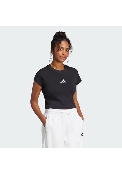 Adidas Future Icons Small Logo Baby Kadın Tişört C-adıje4000b30a00 Siyah