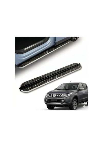 Pnd Mitsubishi L200 Yan Basamak Marşbiyel Koruma Flory 2016+