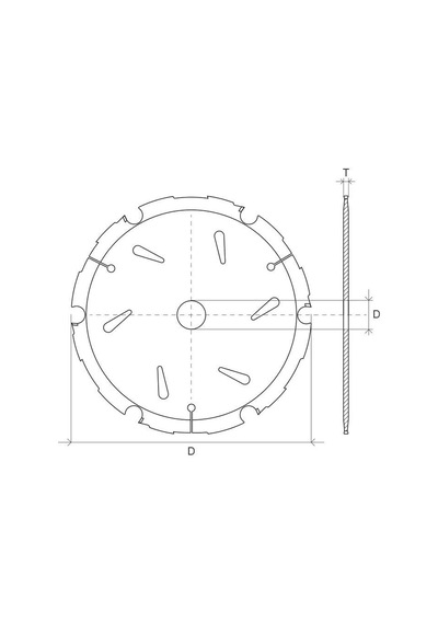 Flamex 255x2.2x30mm 6 Diş Pcd Dairesel Fibercement Kesim Testeresi Betopan, Hekimboard, Ekobord