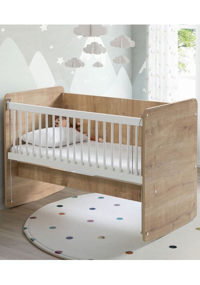 Babywhen Ahşap Başucu Beşiği 60 x 120 CM 97b89107123n1 Açık Kahverengi