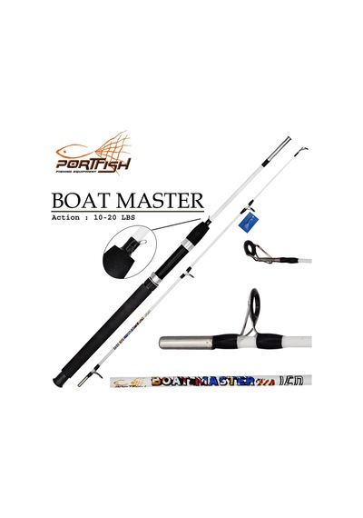 Portfish Boat Master Eco Tekne Kamışı 10 -20 Lbs - Beyaz
