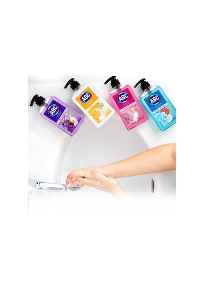 Abc Sıvı Sabun Bal & Süt Beyaz 4 x 400 ML