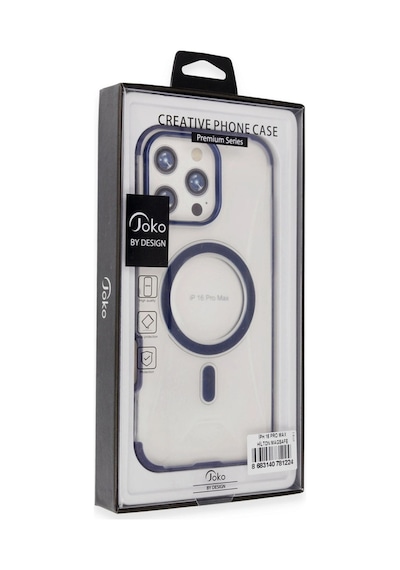 Joko Apple iPhone Uyumlu 16 Pro Max Hilton Magsafe Kapak - Titan Gri İtdark20044