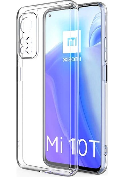 Xiaomi Mi 10T 5G Kılıf Zore Kamera Korumalı Süper Silikon Kılıf Renksiz