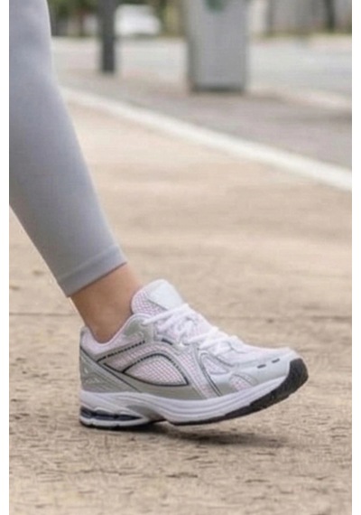 In Step Glow Retro Unisex Antrenman Ve Yürüyüş Ayakkabısı - Beyaz