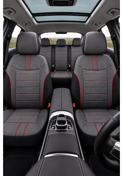 Seat Toledo Uyumlu Jakar Arabiyeli Oto Koltuk Kılıfı Airbag Uyumlu Lüks Seri Tam Set 47494515