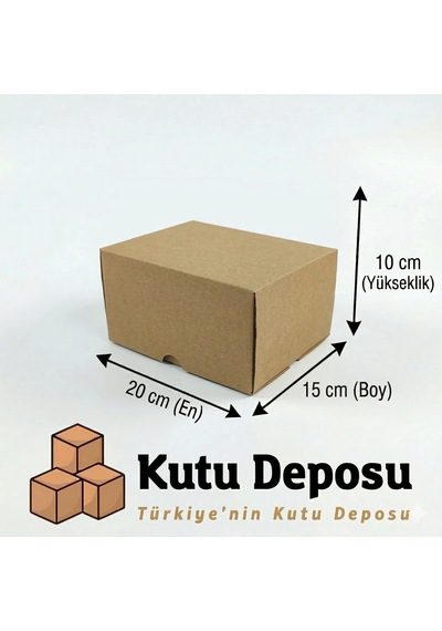 15x20x10 Cm E-ticaret Ve Kargo Kutusu 100 Adet