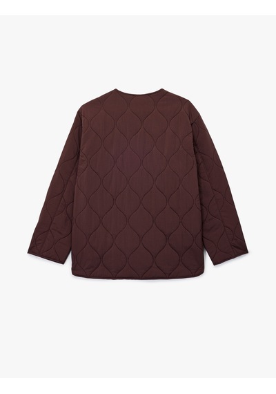 Koton Uzun Kollu Cepli Bisiklet Yaka Fermuarlı Oversize Kapitone Ceket Bordo 6wak20288ew Bordo Koton Uzun Kollu Cepli Bisiklet Yaka Fermuarlı Oversize Kapitone Ceket Bordo 6wak20288ew Bordo