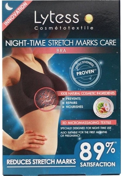 Lytess Night-time Stretch Marks Care - Çatlak Bakım Etkili Sütyen Noir L/xl No Color
