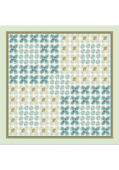 Deserto Fashion 2026 Avantgarde Serisi %100 İpek Saten Eşarp 90x90 Şeftali 05394919