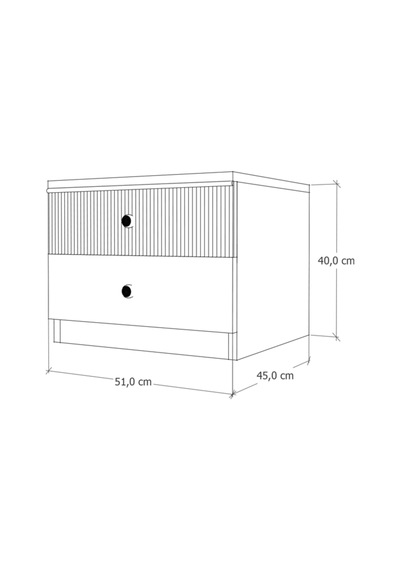 Rudu Milas Komodin 51x45x40 Cm 2 Çekmeceli Metal Kulp Yatak Odası, Genç Odası Antrasit-dor Antrasit - Dor Rudu Milas Komodin 51x45x40 Cm 2 Çekmeceli Metal Kulp Yatak Odası, Genç Odası Antrasit-dor Antrasit - Dor