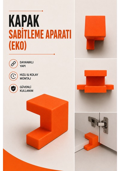 Kapak Sabitleme Aparatı Eko Turuncu