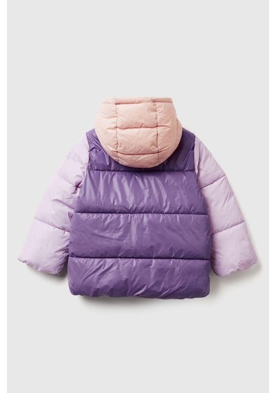 United Colors Of Benetton Kız Bebek 2nqrgn03v-25kb Mont Mix-2118 Çok Renkli