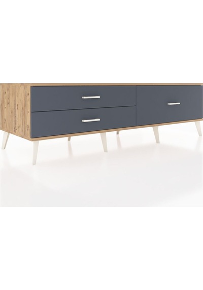 Kronos Tv Ünitesi 3 Çekmeceli 176x59x51 Çam-çam/antrasit Atlas Çam/antrasıt Kronos Tv Ünitesi 3 Çekmeceli 176x59x51 Çam-çam/antrasit Atlas Çam/antrasıt
